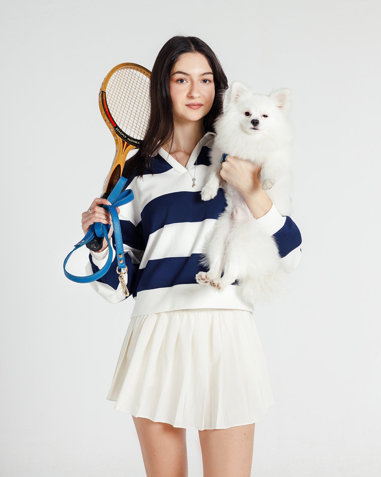 Prague Blue Hand Leash