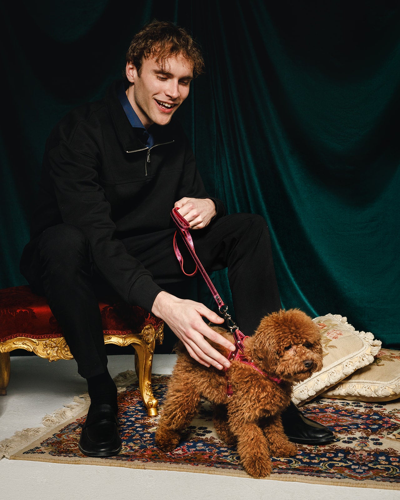 Raspberry  Hand Leash